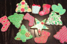 christmas cookie overload