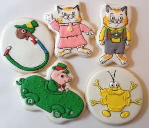 Busytown characters cookies